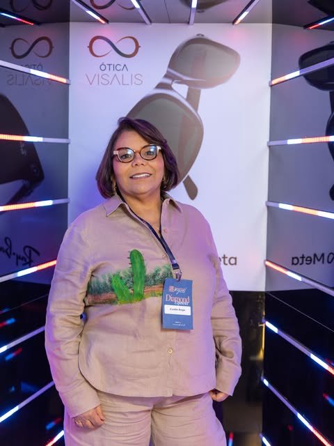 Estande da Ótica Visalis em evento